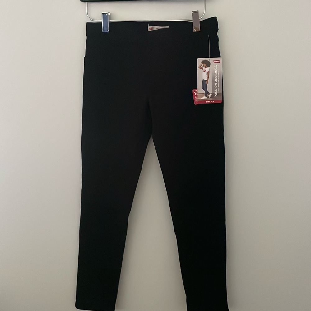 NWT Levi’s girls pull-on black jeggings size 12